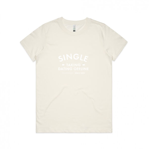 Single - Womens Maple Organic Tee Thumbnail