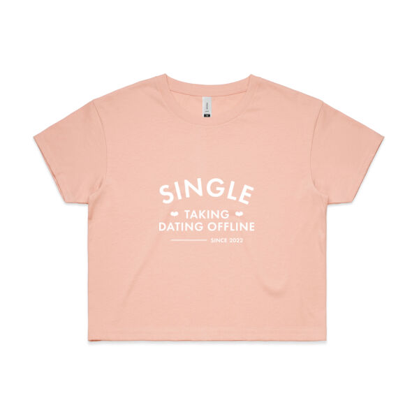 Single - Womens Crop Tee Thumbnail